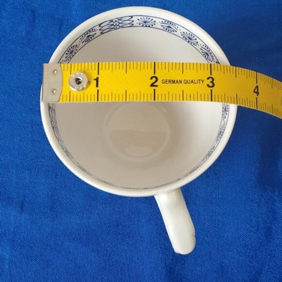 VTG J & G Meakin Classic Blue Nordic Onion Blue and White Tea Cup - Picture 8 of 8